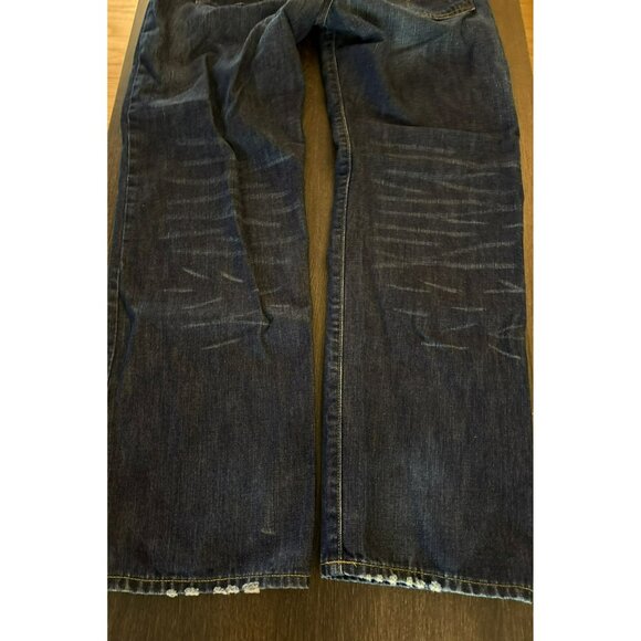 American Eagle Men's Dark Wash Loose Jeans Size 32/32 - Picture 10 of 10